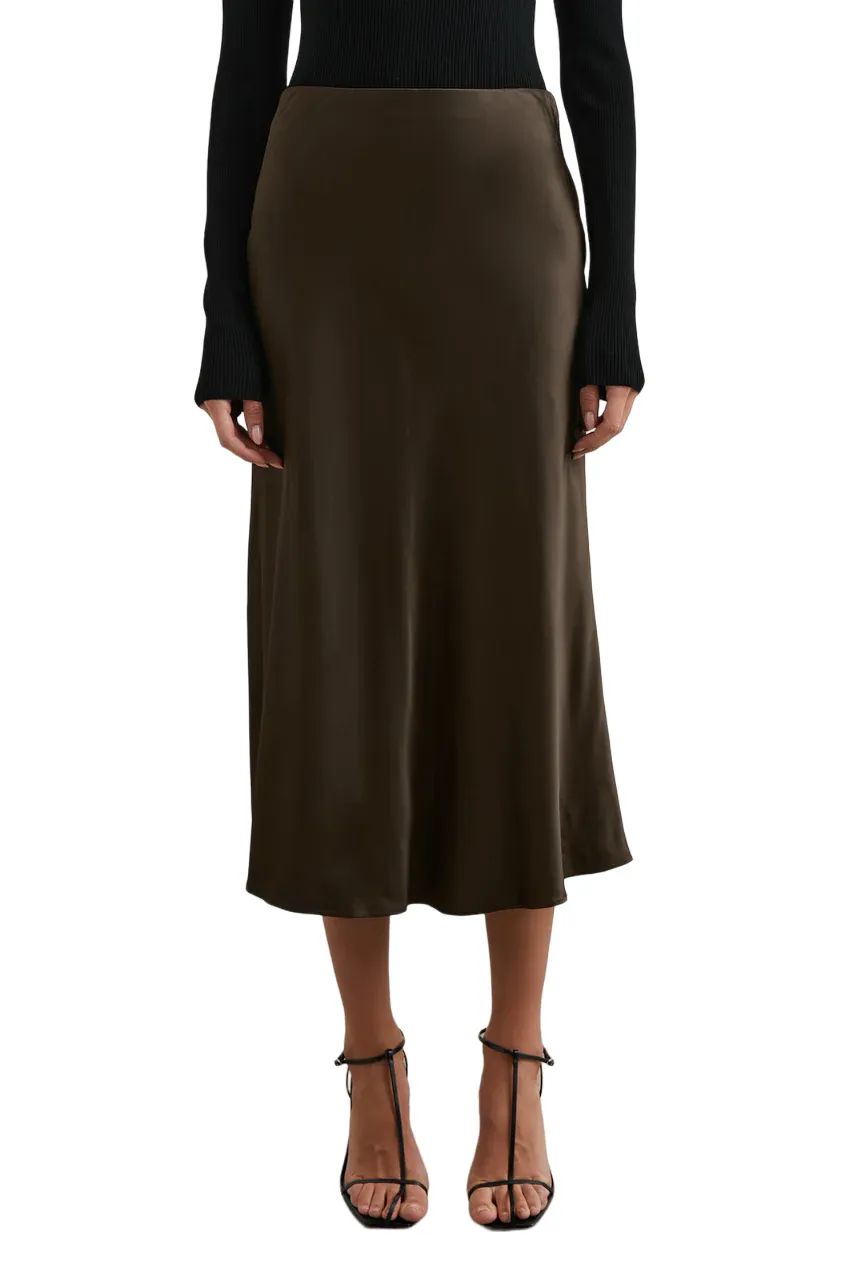 Anya Skirt - Dark Moss