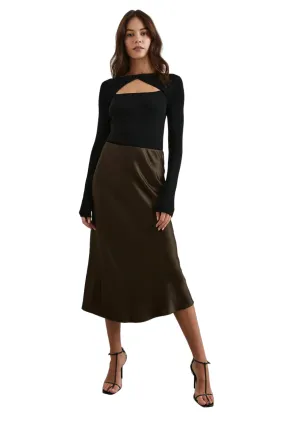 Anya Skirt - Dark Moss