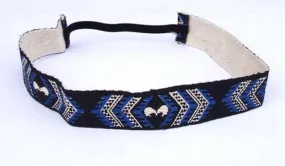 Blue Maori Headband