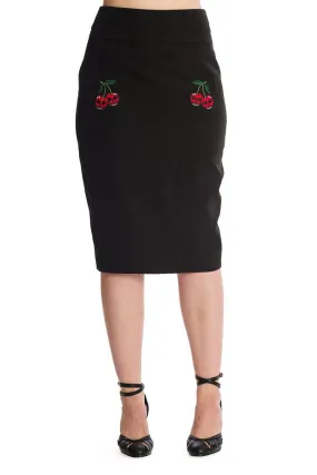 Cherry Jane Pencil Skirt