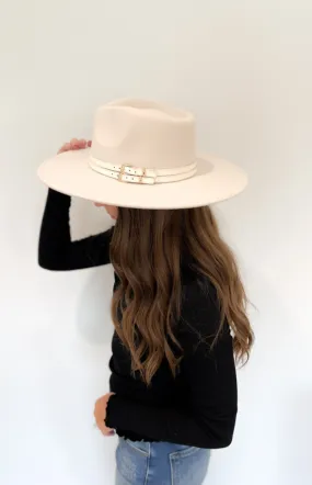 Double Trouble Ivory Hat