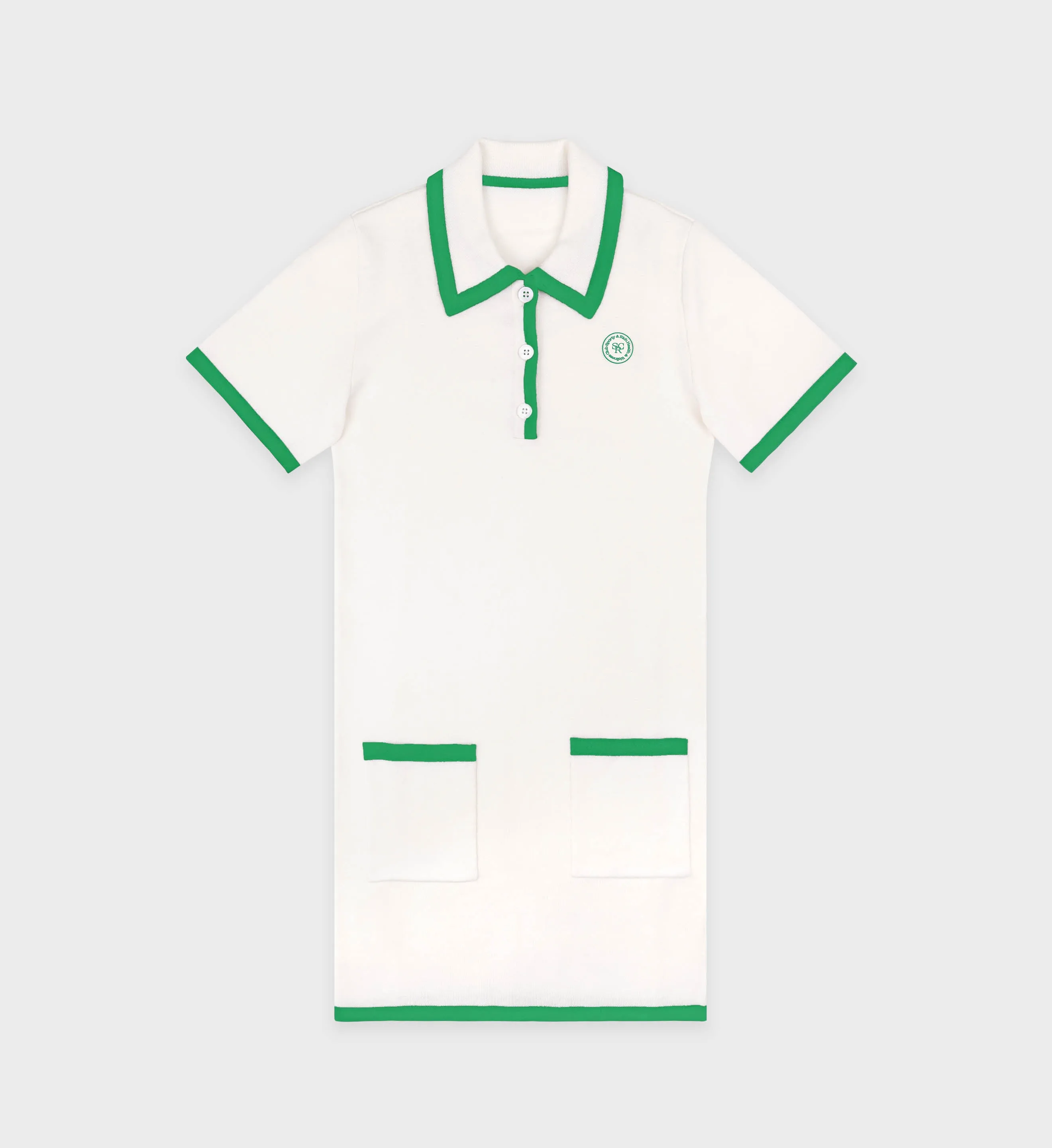 SRHWC Hilary Dress - Off White/Verde